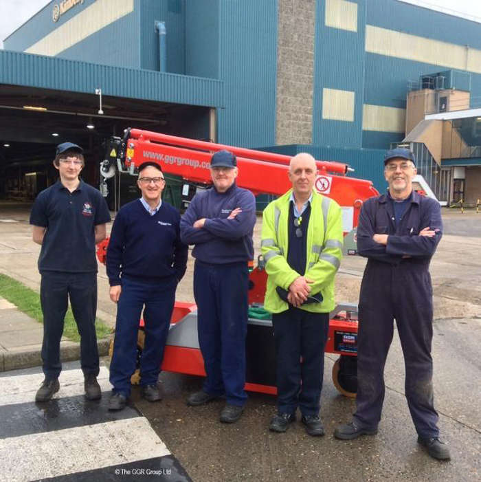GGR sells G20 Pick and Carry Crane to Kimberly-Clark