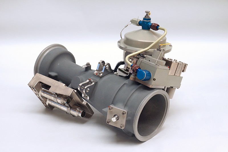 The air management system flow control valve developed by Liebherr for the Airbus A400M is a key component in the aircraft’s climate control and air management system.