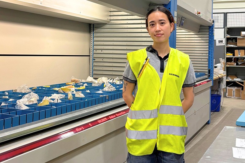 Katelin Mah joined the Acheson team as a shipper and received in June 2025 after completing her training with Women Building Futures.